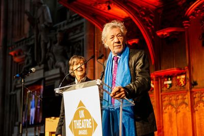 Eileen Atkins and Ian McKellen Photo