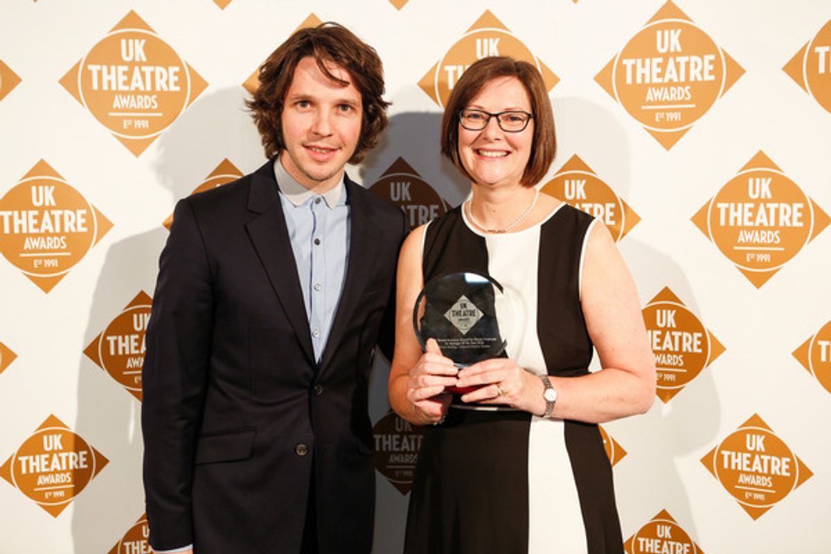 Diane Belding with Damien Malony at 