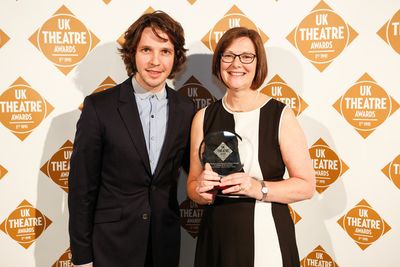 Diane Belding with Damien Malony Photo