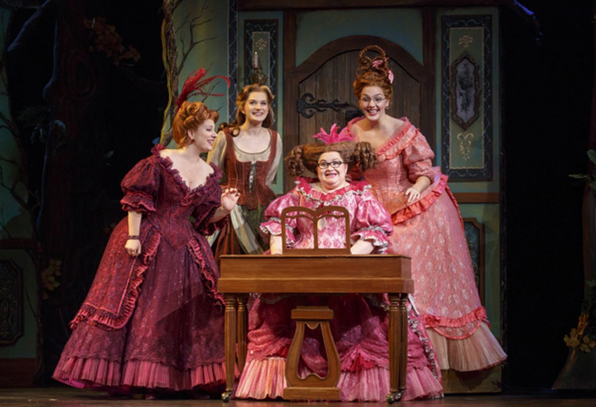 Sarah Primmer, Tatyana Lubov, Joanna Johnson and Mimi Robinson at 