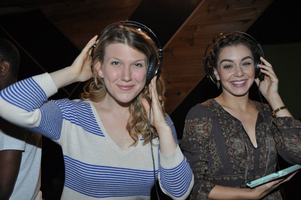 Tara Llewellyn and Arianna Rosario at 