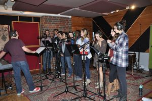 Richard Todd Adams, Harris Milgrim, Giuseppe Bausilio, Jess LeProtto, Christopher Gurr, Sharrod Williams, Tara Llewellyn, Arianna Rosario, Megan Ort ad Madison Mitchell @ BroadwayWorld Richard Todd Adams, Harris Milgrim, Giuseppe Bausilio, Jess LeProtto, Christopher Gur Photo