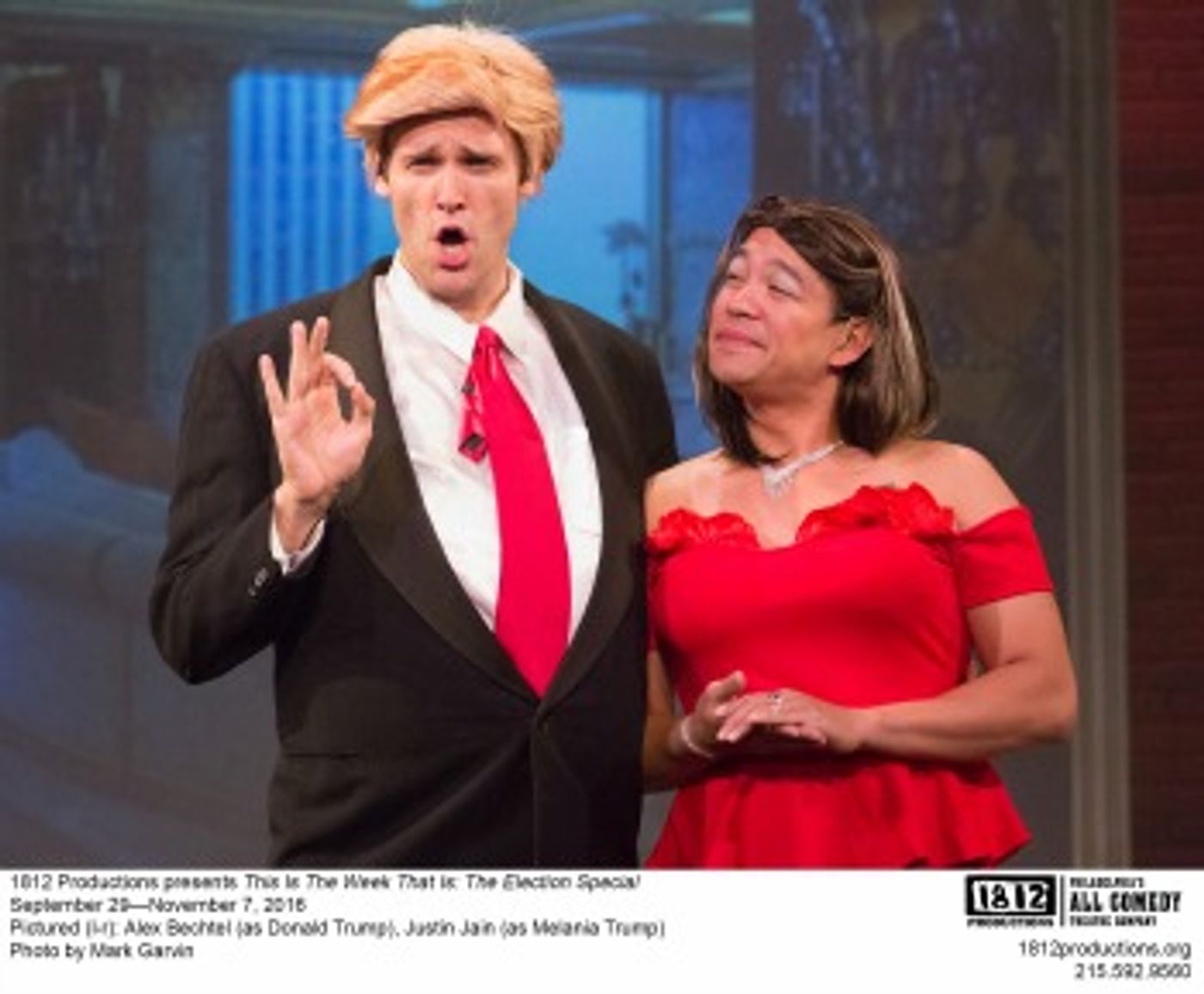 Review: THIS IS THE WEEK THAT IS: THE ELECTION SPECIAL at 1812 Productions  Image