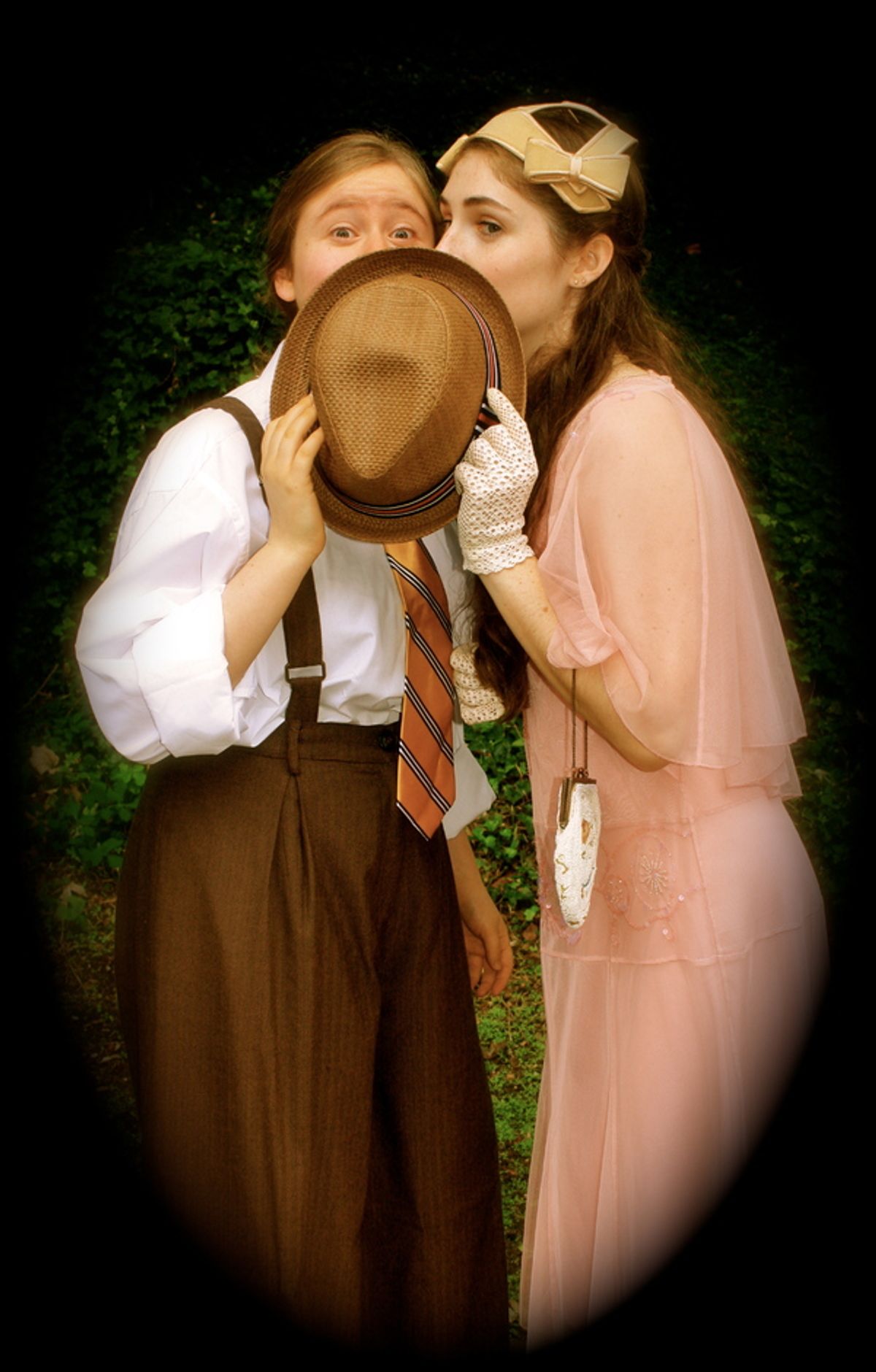 Eva Ury and Julia Moore at 