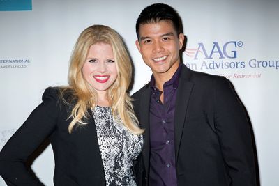 Megan Hilty, Telly Leung Photo