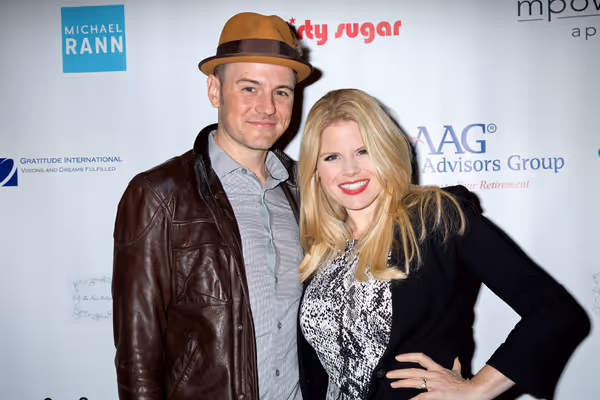 Brian Gallagher, Megan Hilty Photo