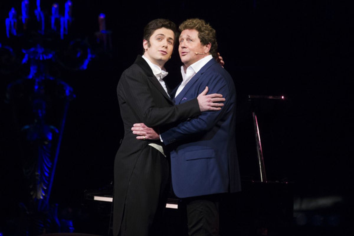 Nadim Naaman and Michael Ball at 