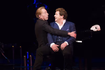 Andrew Lloyd Webber and Michael Ball Photo