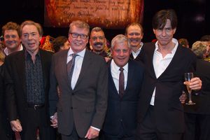 Michael Ball, Andrew Lloyd Webber, Michael Crawford, Cameron Mackintosh and Charles Hart backstage @ BroadwayWorld Michael Ball, Andrew Lloyd Webber, Michael Crawford, Cameron Mackintosh and Charles H Photo