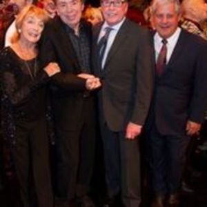 Gillian Lynne, Andrew Lloyd Webber, Michael Crawford and Cameron Mackintosh
@ BroadwayWorld Gillian Lynne, Andrew Lloyd Webber, Michael Crawford and Cameron Mackintosh
Photo