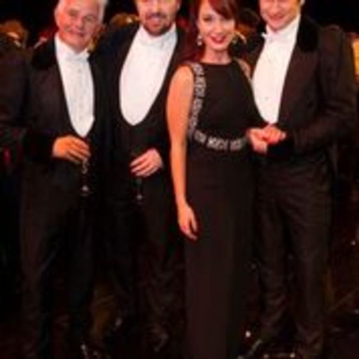 Scott David, John Owen Jones, Sierra Boggess and Gardar Thor Cortes
 at 