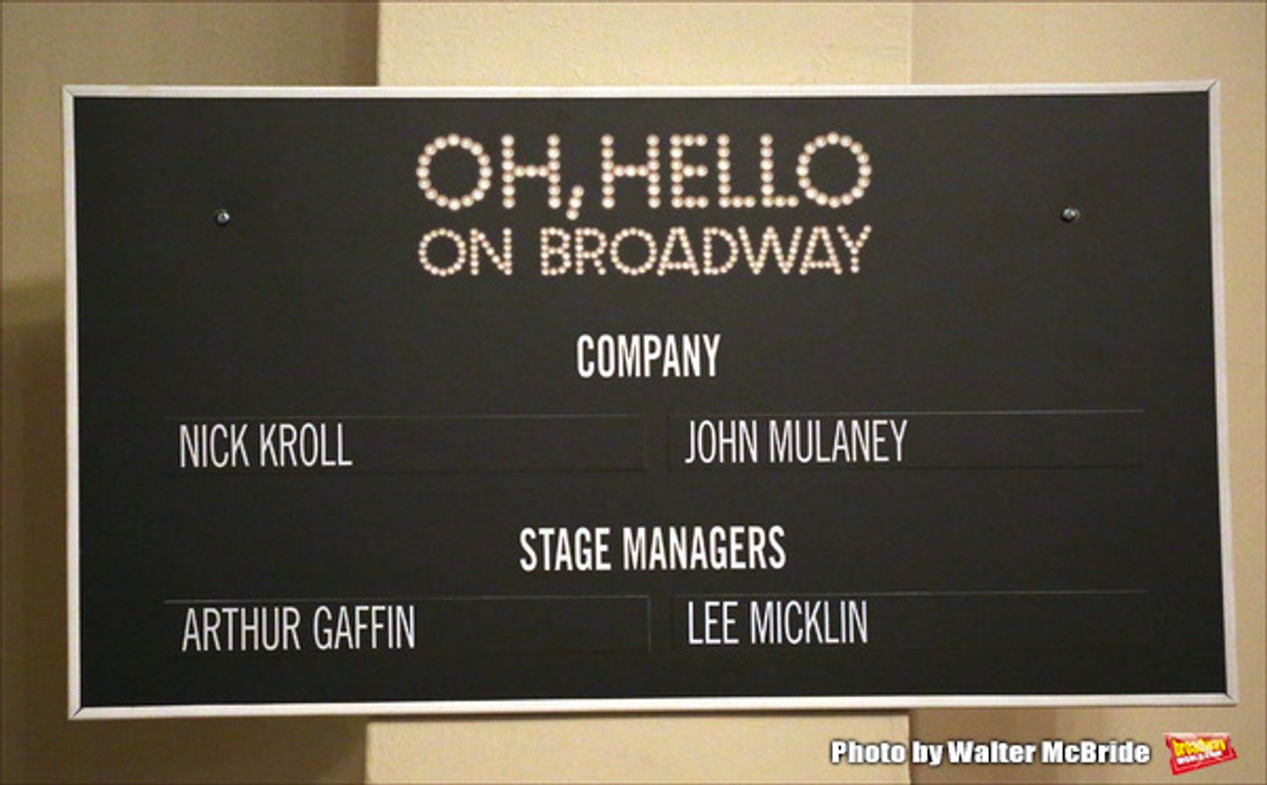 Photo Coverage: The Cranky Old Men of OH, HELLO ON BROADWAY Take Opening Night Bows!  Image