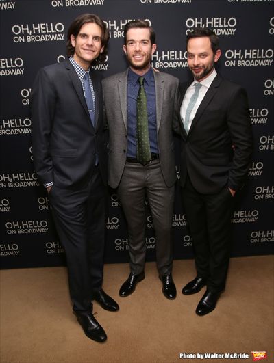 Alex Timbers, John Mulaney and Nick Kroll  Photo