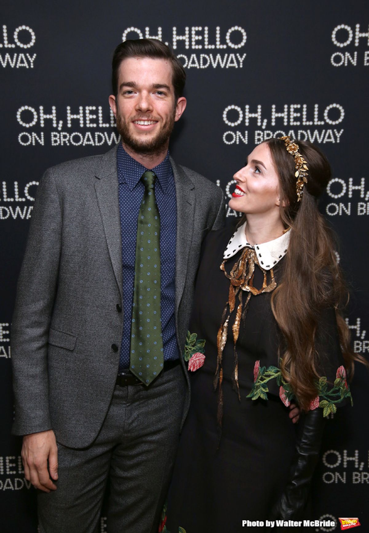 John Mulaney and Annamarie Tendler at 