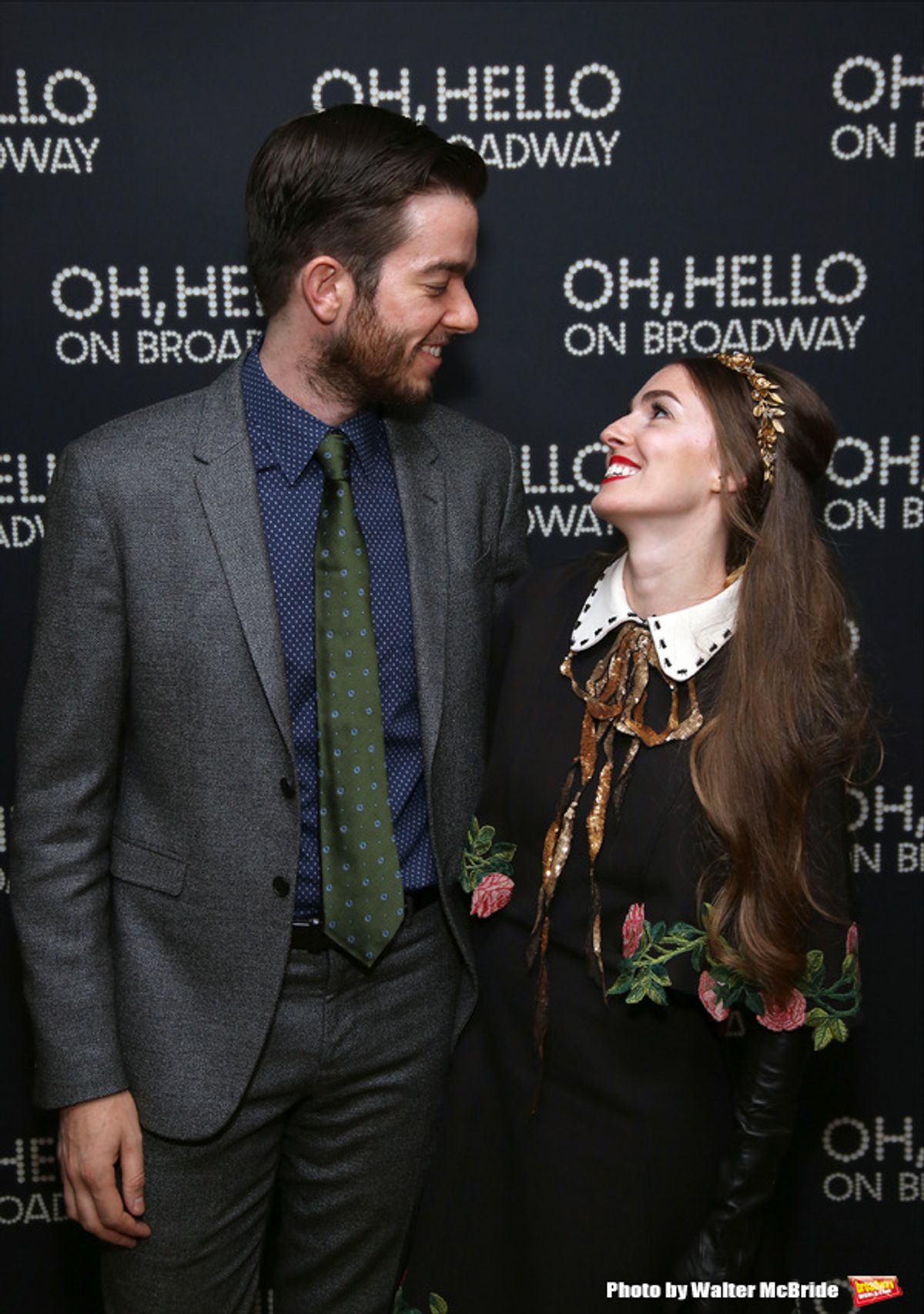 John Mulaney and Annamarie Tendler at 