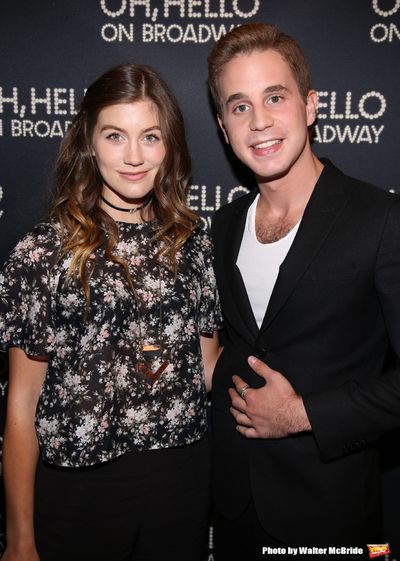 Laura Dreyfuss and Ben Platt  Photo