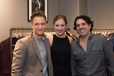 Nathan Johnson, Laura Osnes, Noah Waxman Photo
