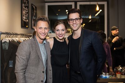 Nathan Johnson, Laura Osnes, Ryan Silverman Photo