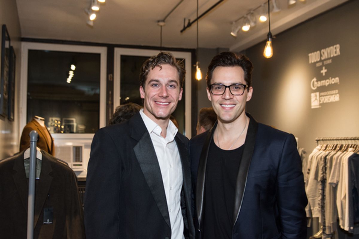 Nathan Madden, Ryan Silverman at 