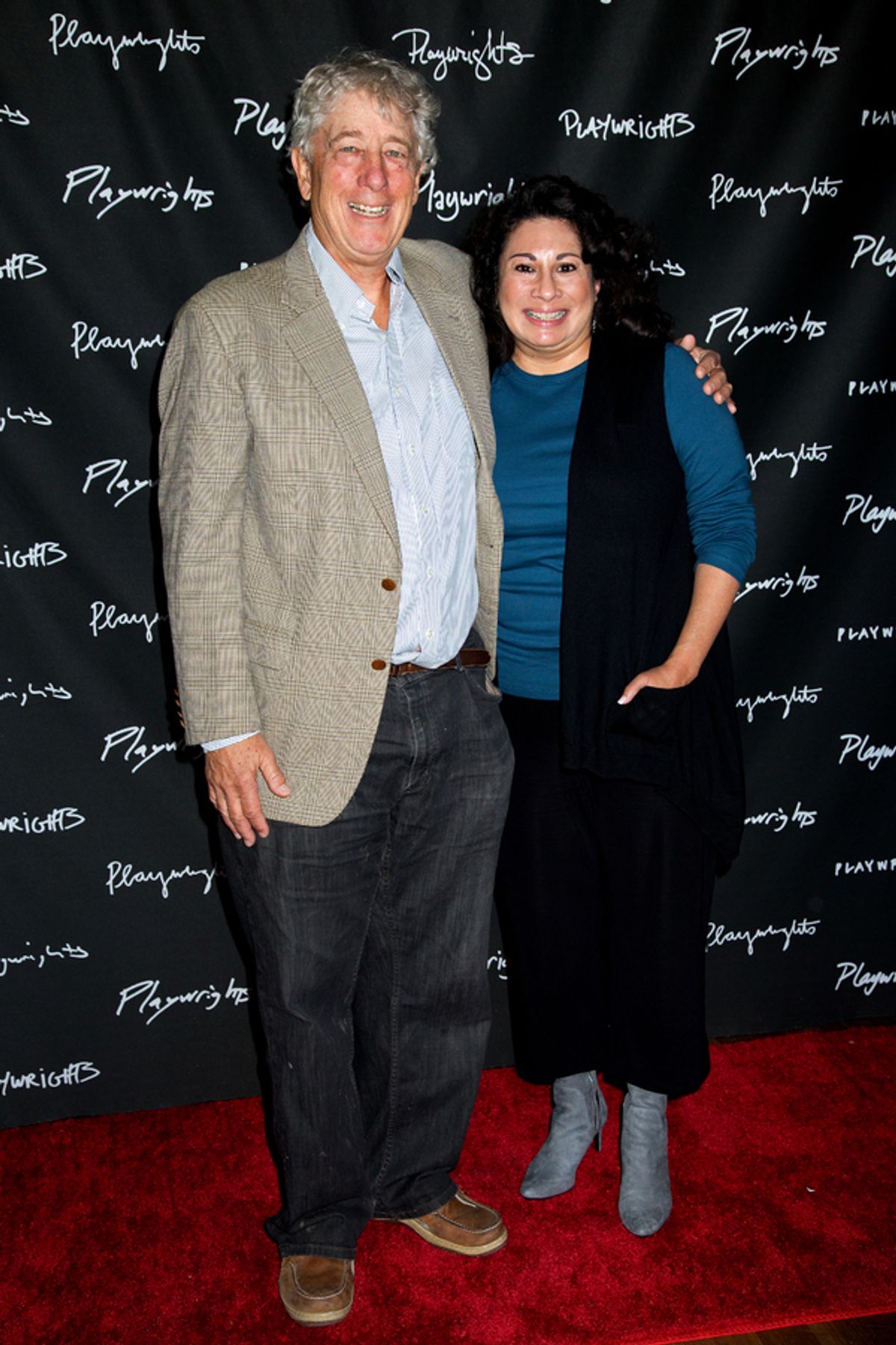 Bill Buell, Ruth Aguilar at 