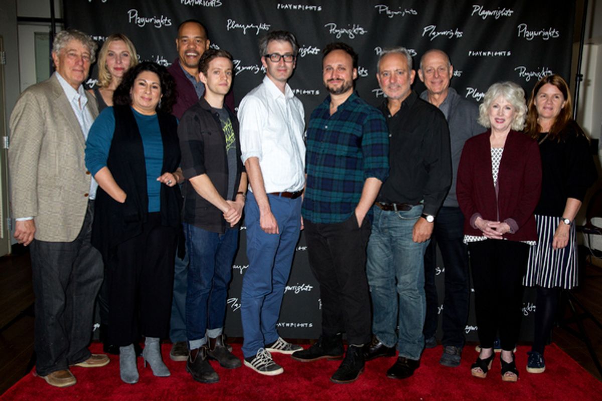 Bill Buell, Lusia Strus, Ruth Aguilar, Tyrone Michell Henderson, Ethan Dubin, Daniel Aukin, Dan LeFranc, Mark Zeisler, Mark Blum, Julia Duffy, Mare Winningham at 