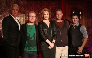 John O'Hurley, Anthony Rapp, Kate Baldwin, Adam Pascal and Jarrod Spector attend the Feinsteins/54 Below Press Preview at Feinsteins/54 Below on October 11, 2016 in New York City. @ BroadwayWorld John O'Hurley, Anthony Rapp, Kate Baldwin, Adam Pascal and Jarrod Spector attend the Photo