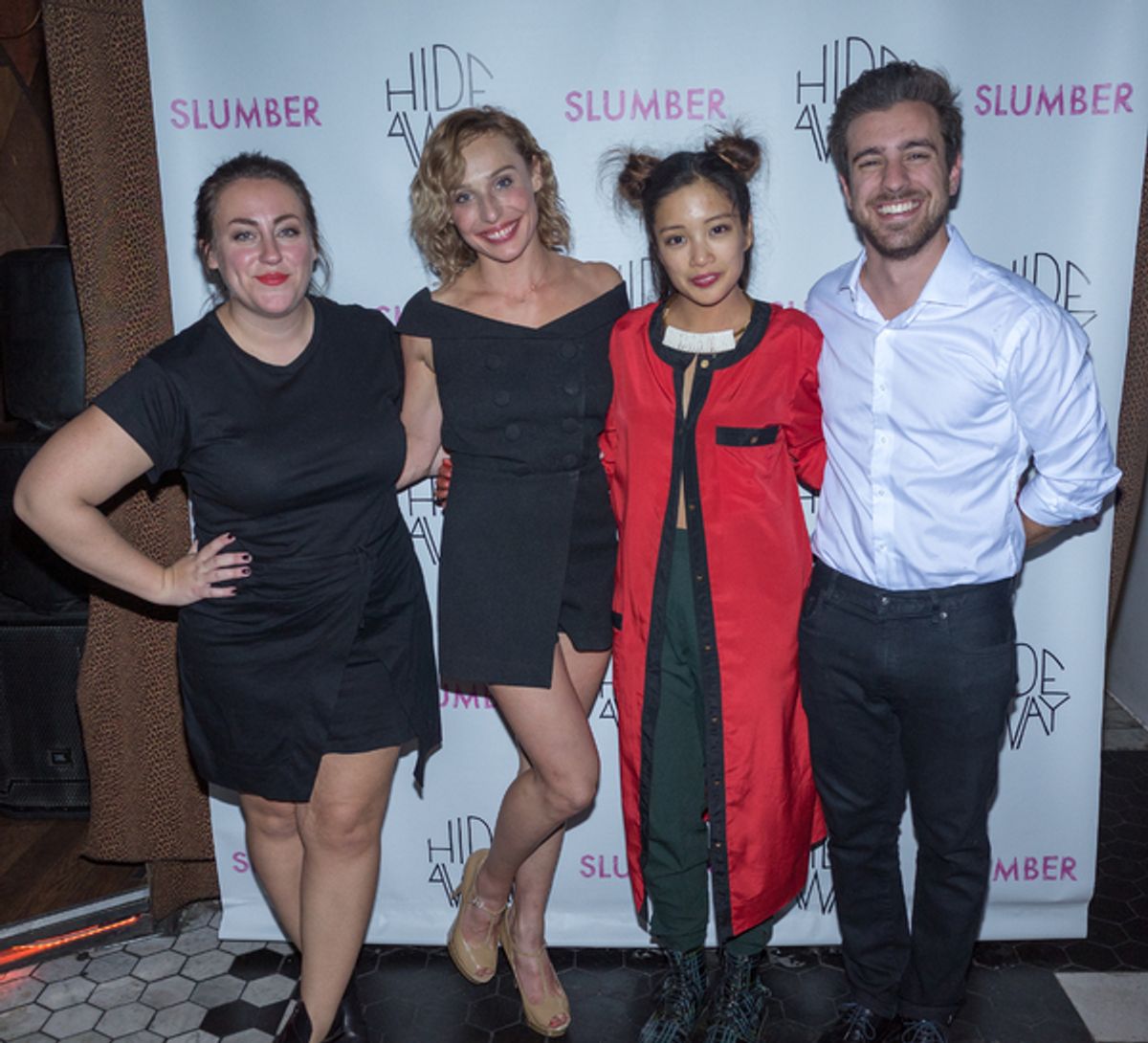 Lyndsay Magid, Olga Karmansky, Lee Hubilla and Josh Aviner at 