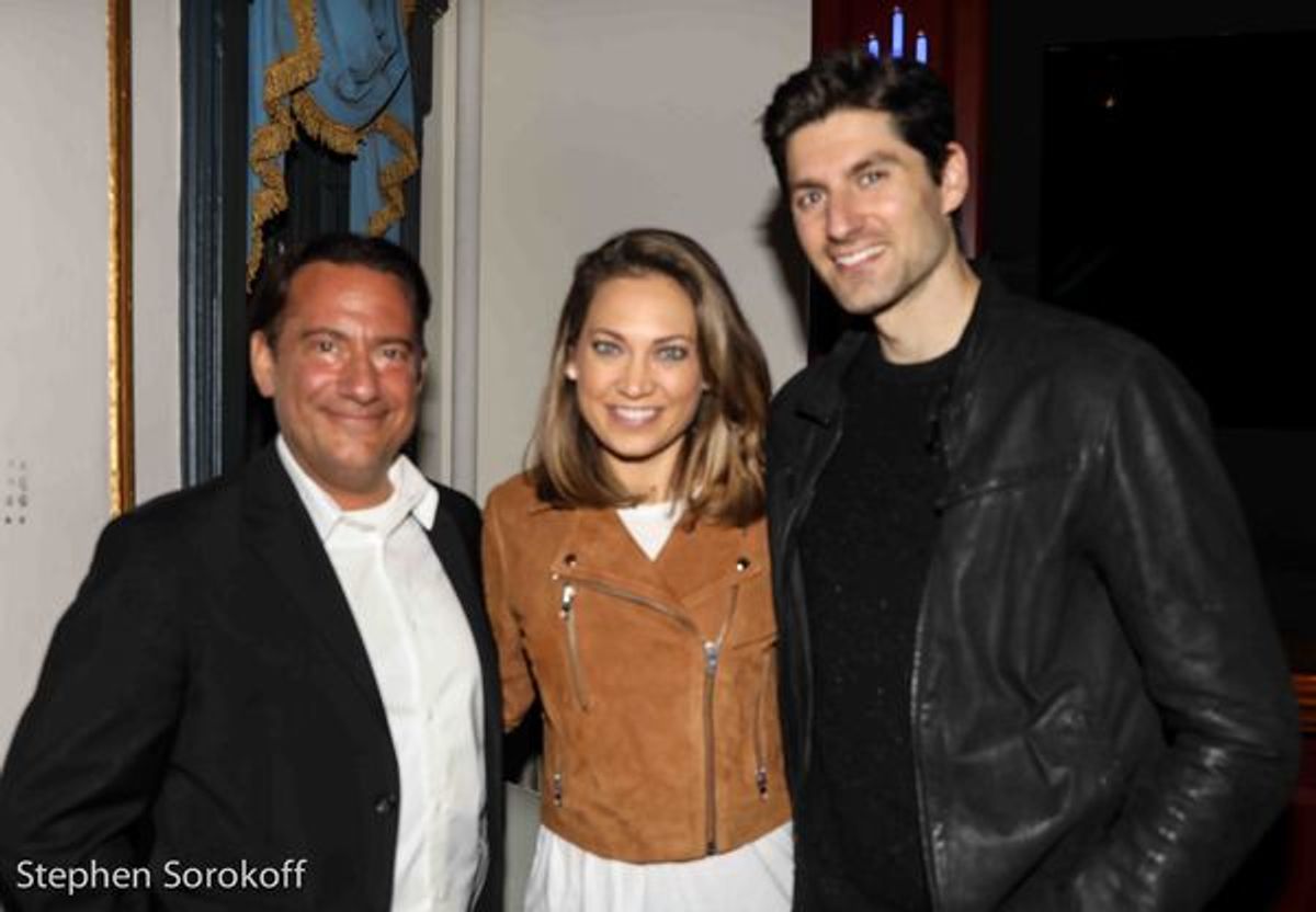Eugene Pack, Ginger Zee, Ben Aaron at 