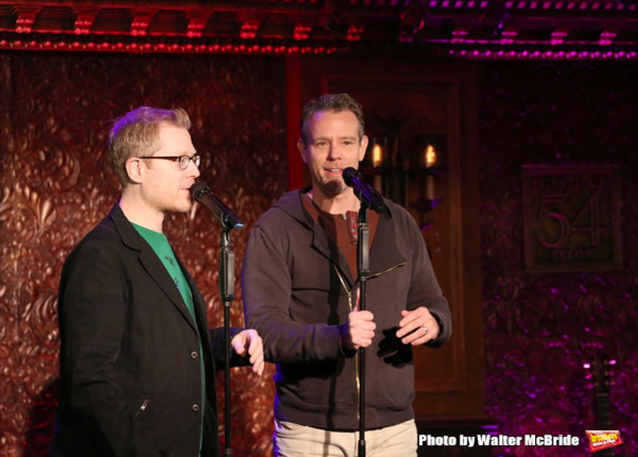 Photo Coverage: Adam Pascal and Anthony Rapp Celebrate 20 Years of Friendship at Feinstein's/54 Below Image