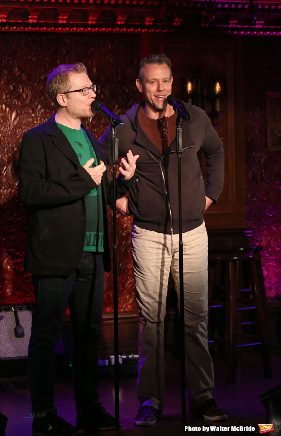 Photo Coverage: Adam Pascal and Anthony Rapp Celebrate 20 Years of Friendship at Feinstein's/54 Below Image