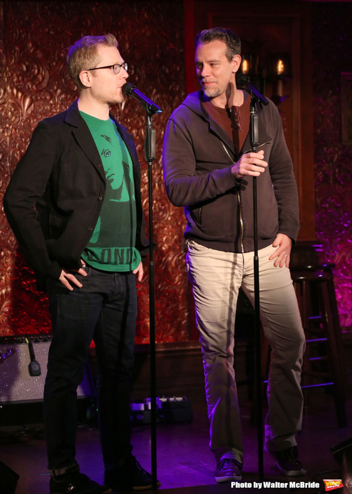 Anthony Rapp and Adam Pascal  at 