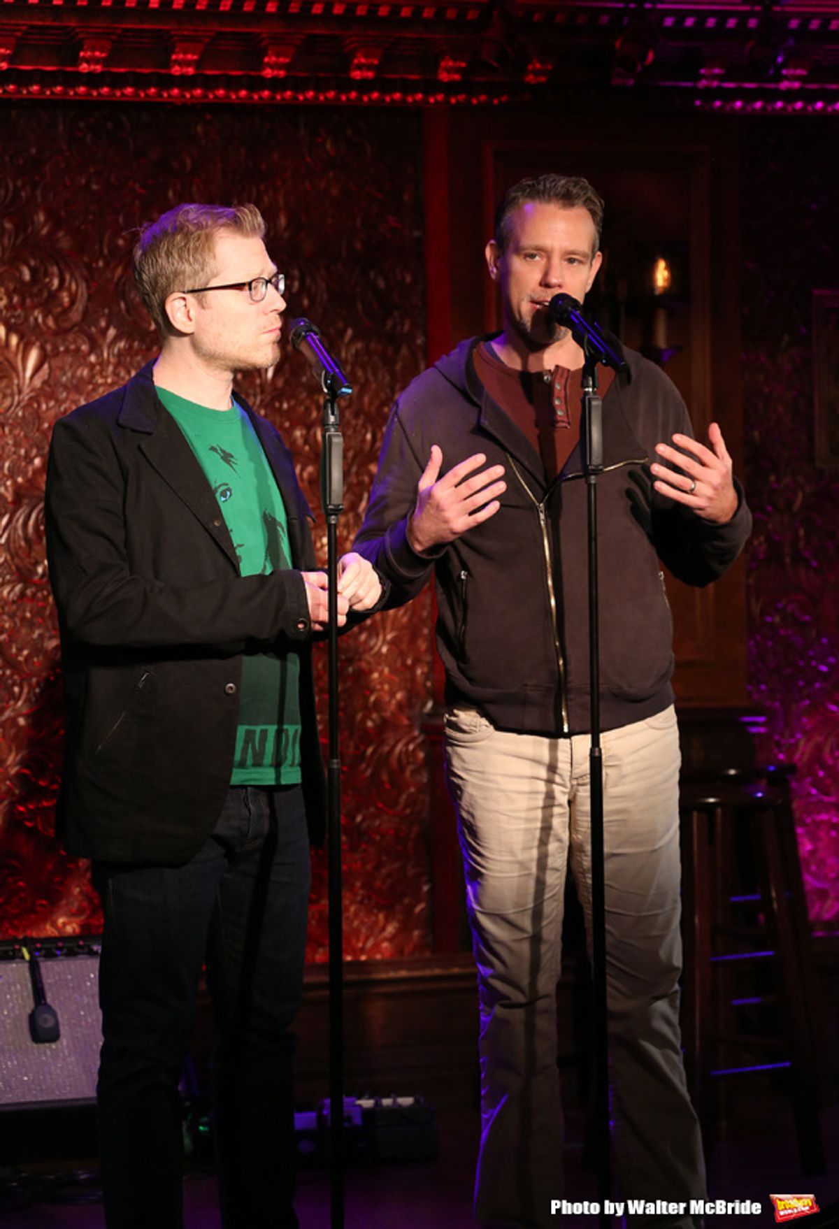 Anthony Rapp and Adam Pascal  at 