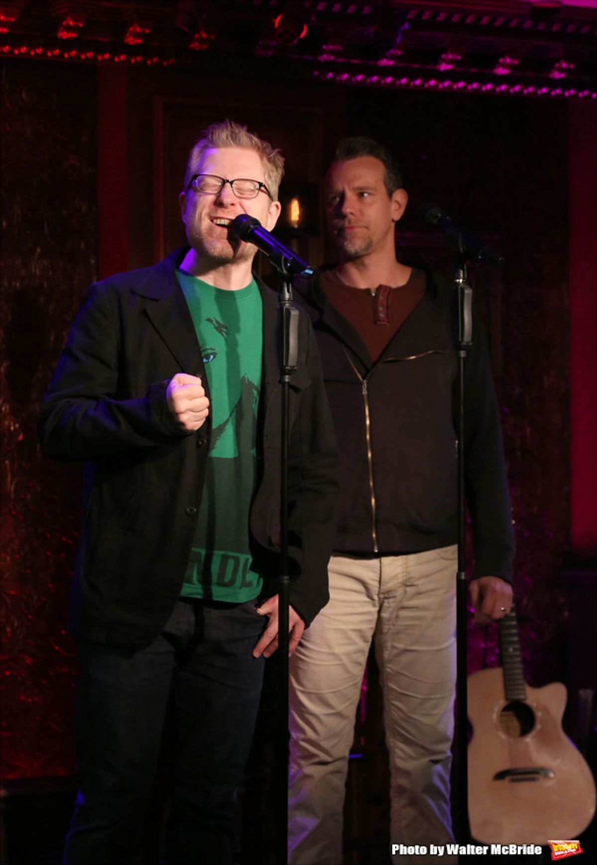 Anthony Rapp and Adam Pascal  at 