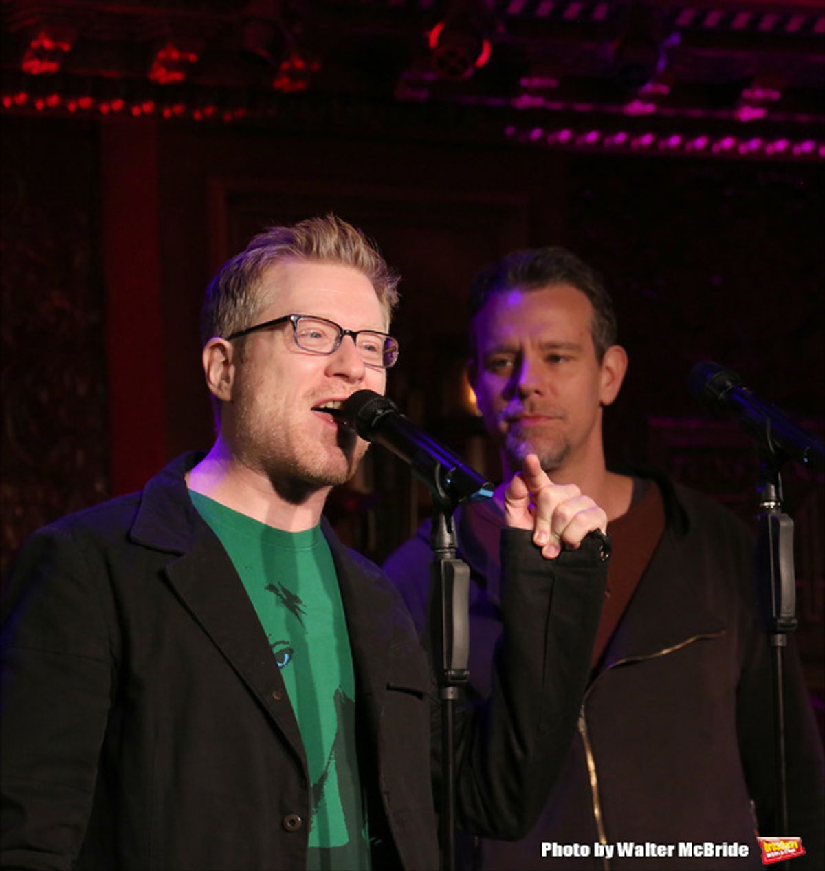 Anthony Rapp and Adam Pascal  at 