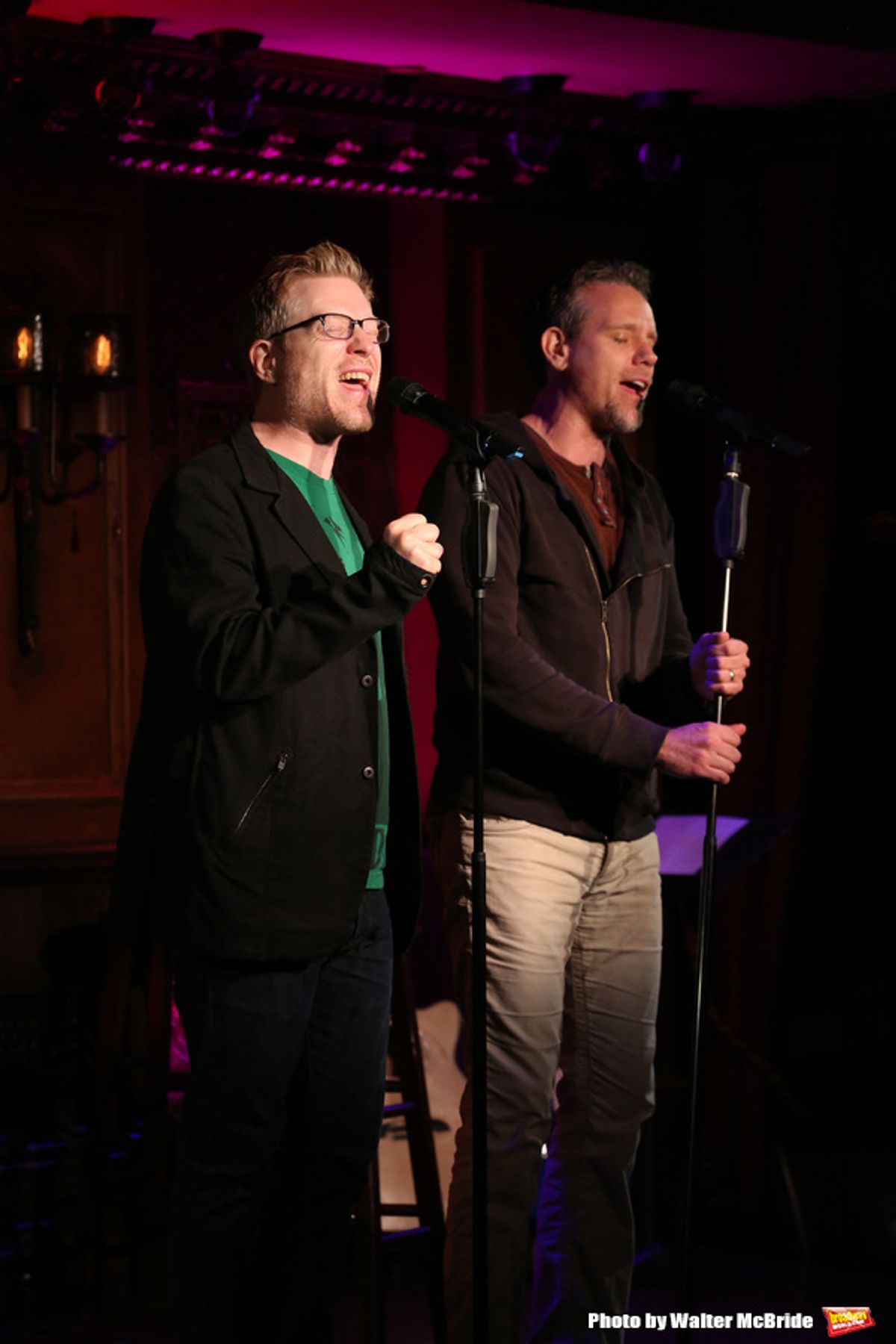 Anthony Rapp and Adam Pascal  at 