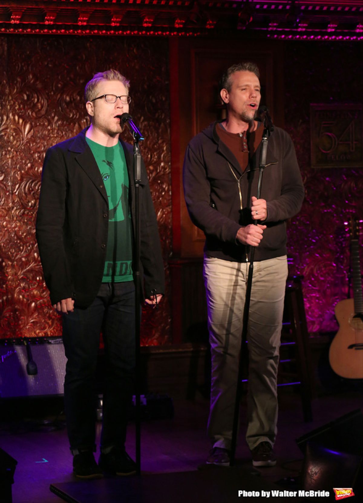 Anthony Rapp and Adam Pascal  at 