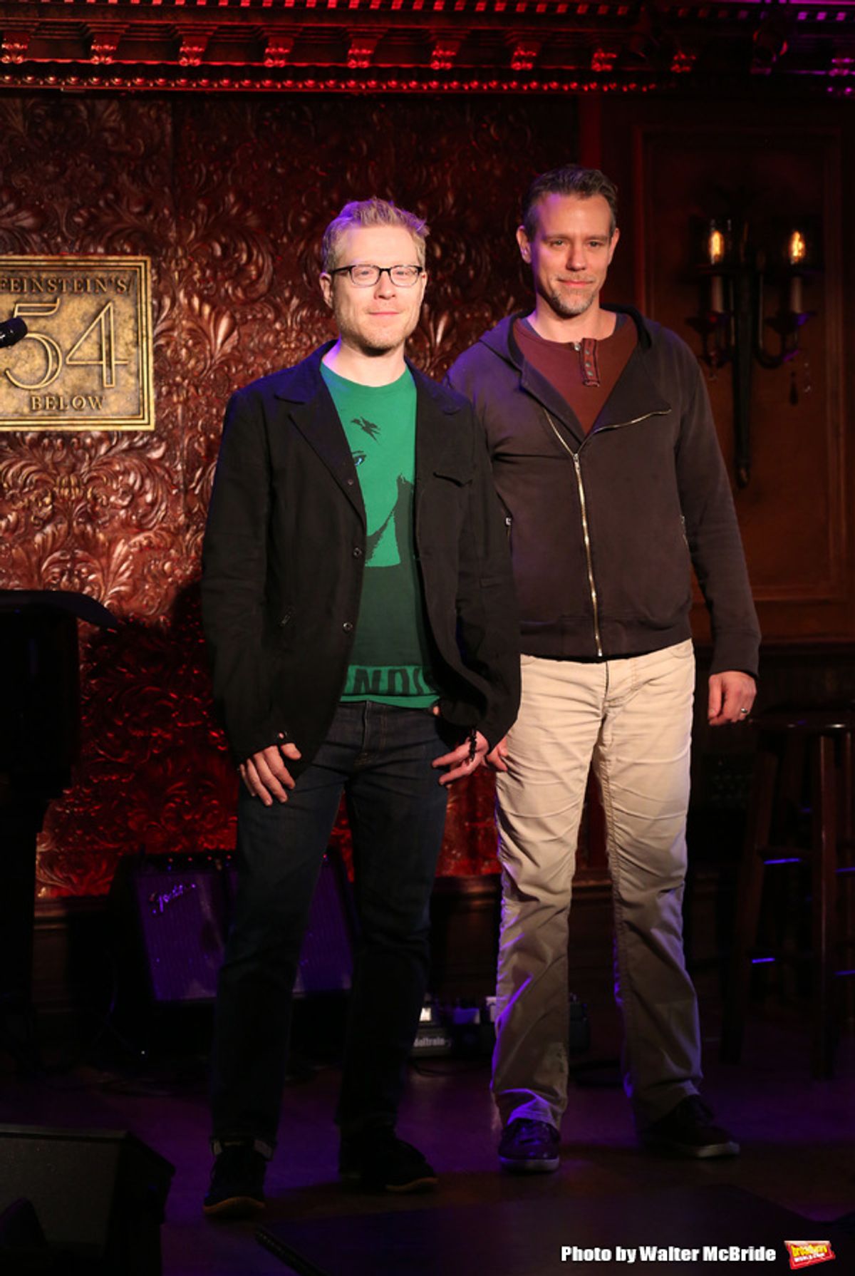 Anthony Rapp and Adam Pascal  at 