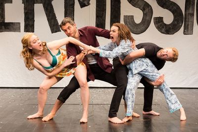 Melissa Pritchett, Michael Brusasco, Elizabeth Bunch and Chris Hutchison Photo