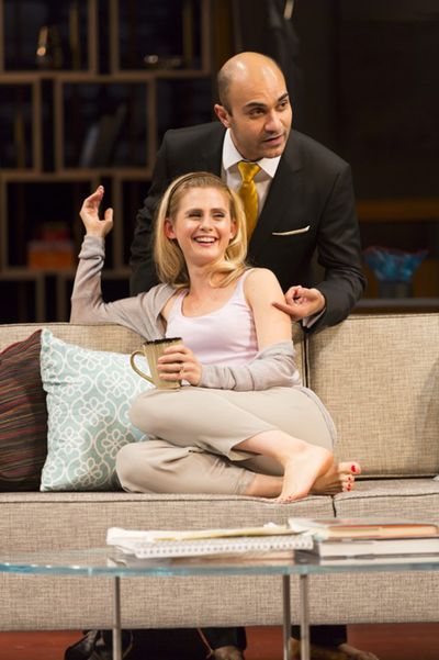 Caroline Kaplan and Maboud Ebrahimzadeh Photo