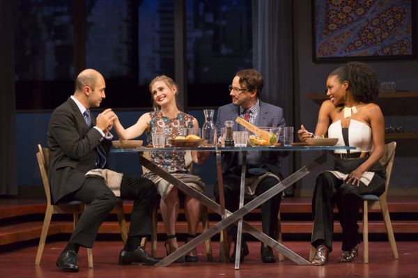 Maboud Ebrahimzadeh, Caroline Kaplan, Kevin Isola and Austene Van Photo
