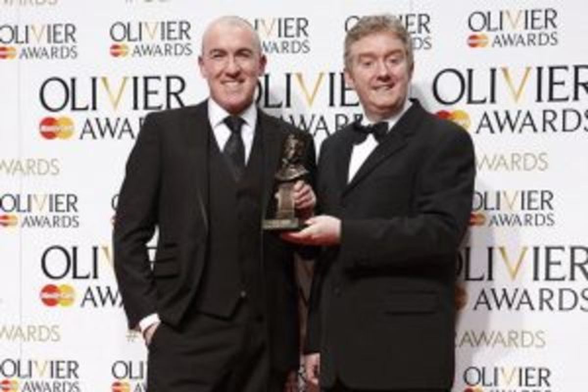 Pat Kinevane and Jim Culleton at 