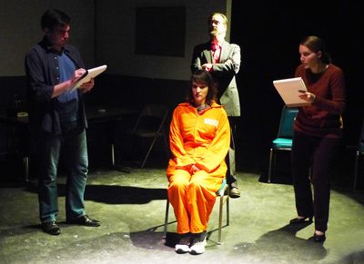 Neill Kelly,  Michael Lomenick, Jennifer Mickelson, and (in front) Melissa Nelson. Photo