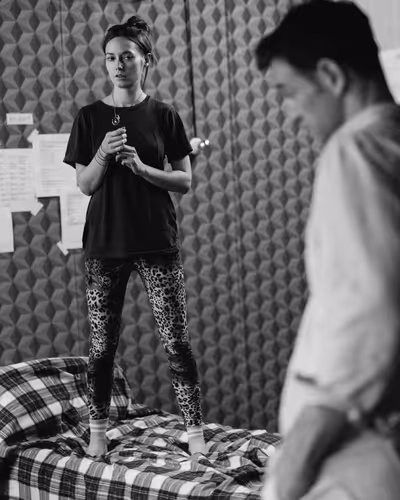 Lydia Wilson Adam Rothenberg Photo
