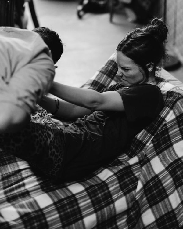 Adam Rothenberg, Lydia Wilson Photo