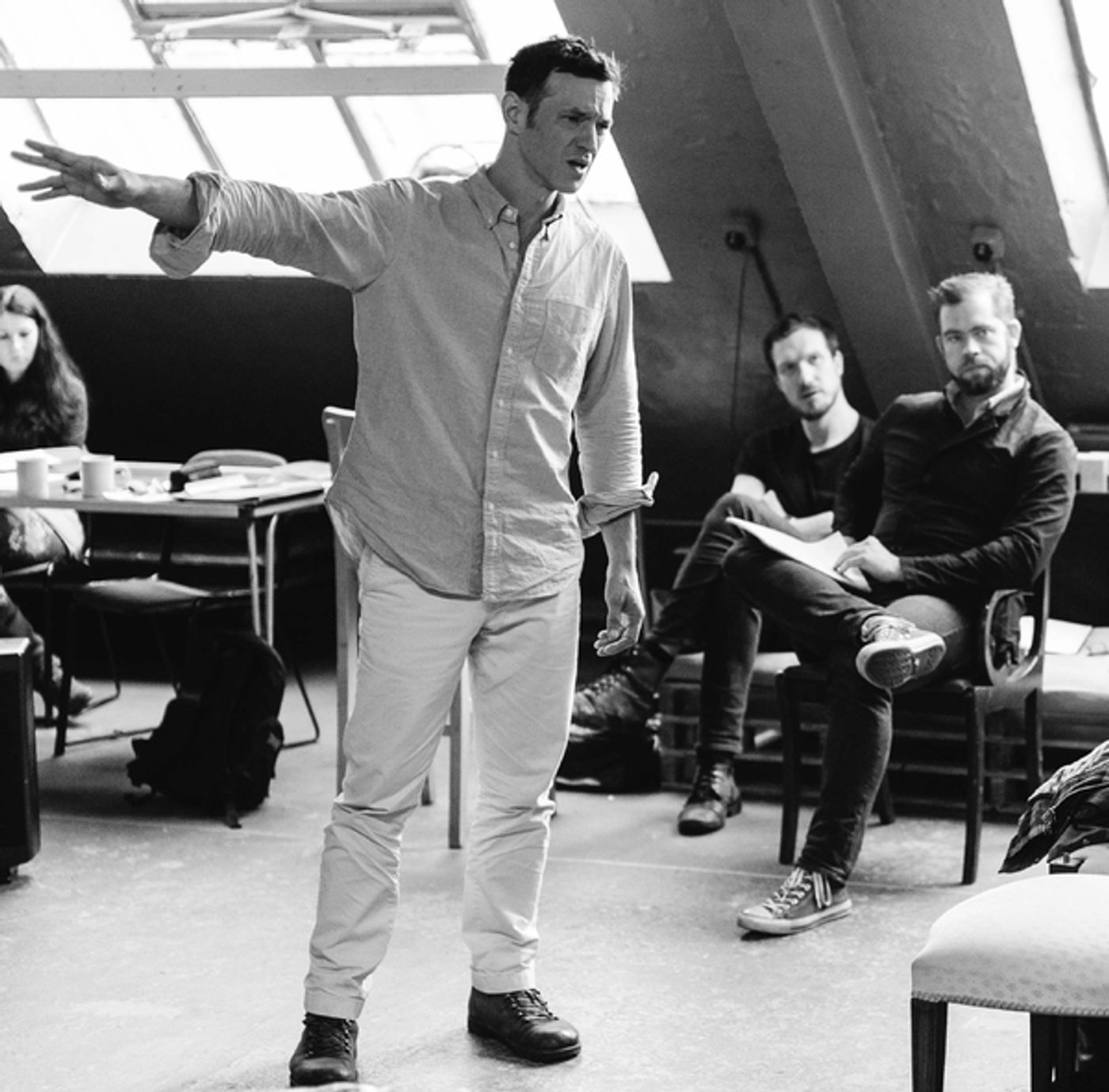 PHOTO FLASH: In Rehearsal with Found111's FOOL FOR LOVE, Featuring RIPPER STREET Co-Stars  Image