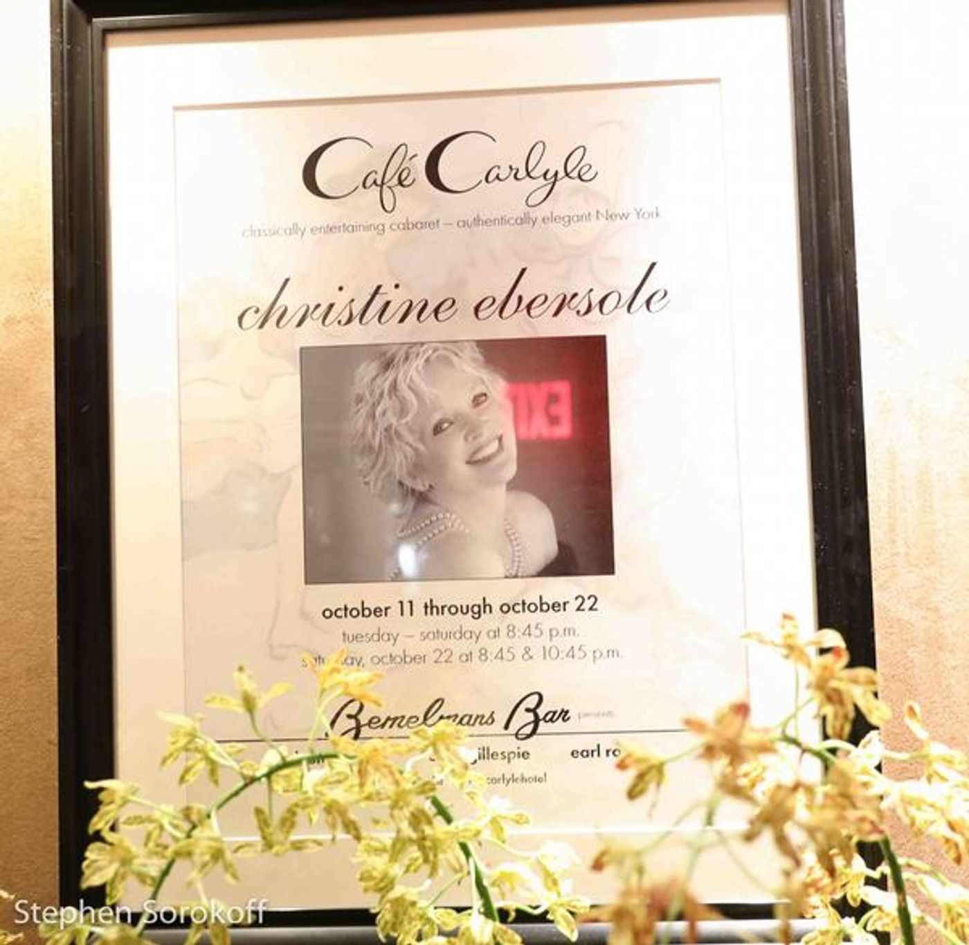 Photo Coverage: Christine Ebersole Returns To Cafe Carlyle with AFTER THE BALL  Image