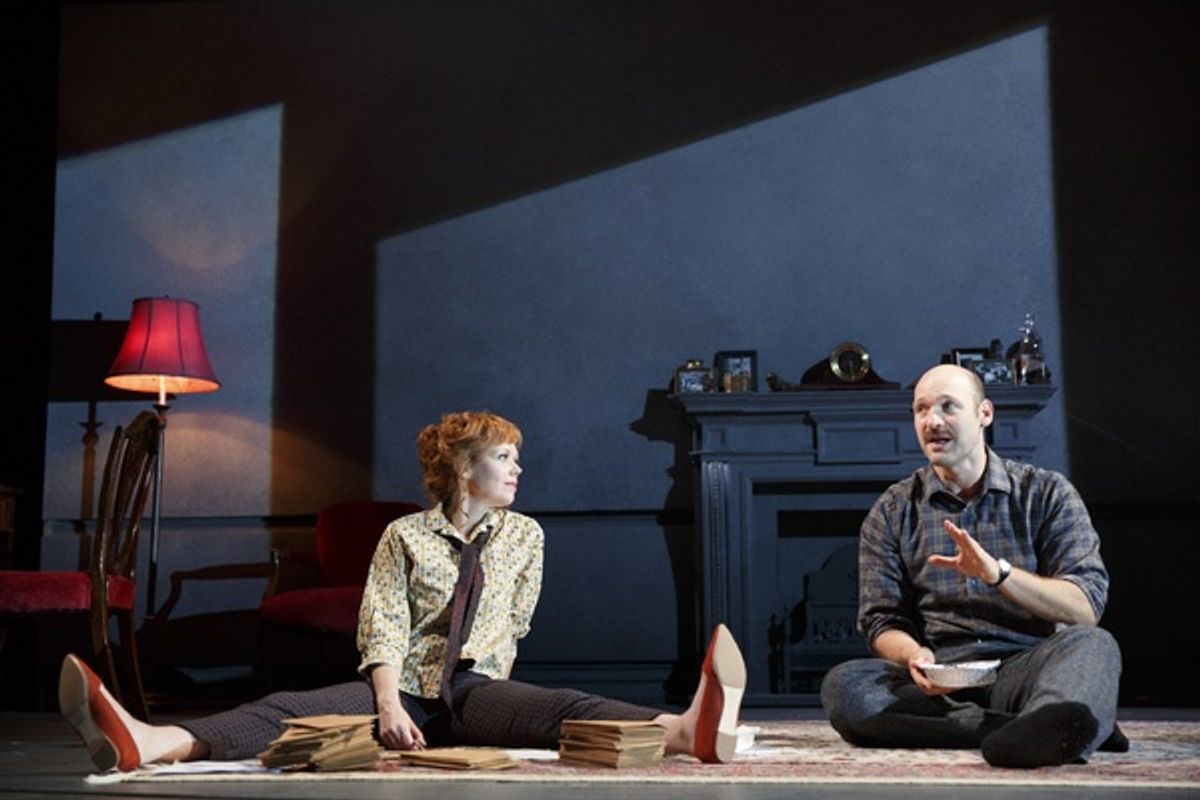 Emily Bergl and Corey Stoll at 