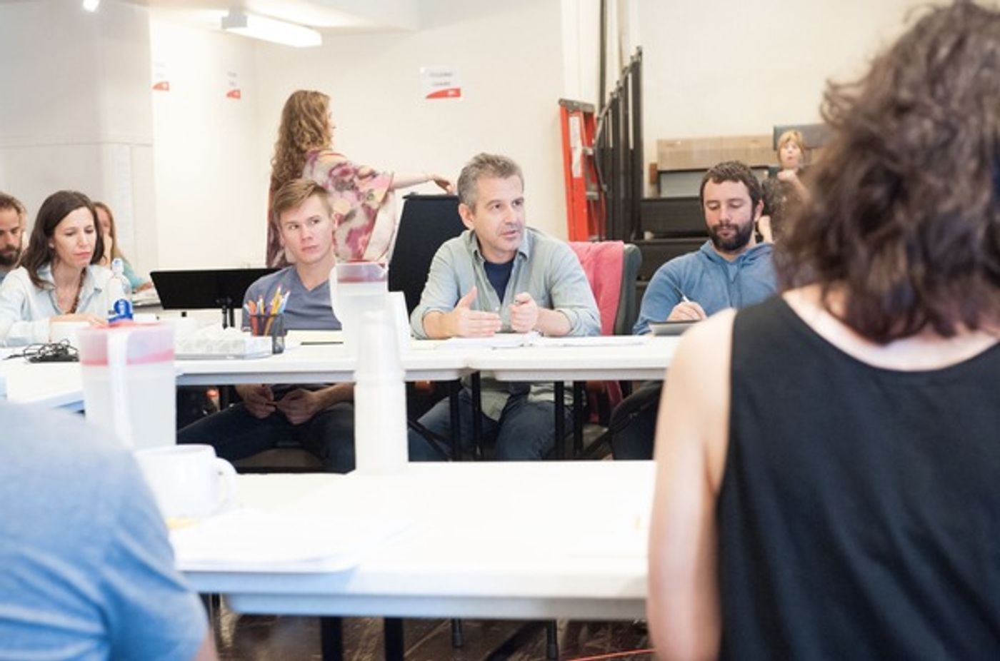 Photo Coverage: In Rehearsal for Atlantic Theater Company's THE BAND'S VISIT  Image