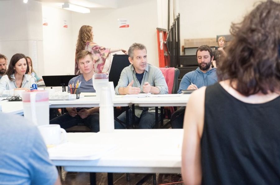 Photo Coverage: In Rehearsal for Atlantic Theater Company's THE BAND'S VISIT Image
