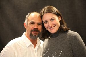 Orlando Pabotoy and Liz Wisan @ BroadwayWorld Orlando Pabotoy and Liz Wisan Photo